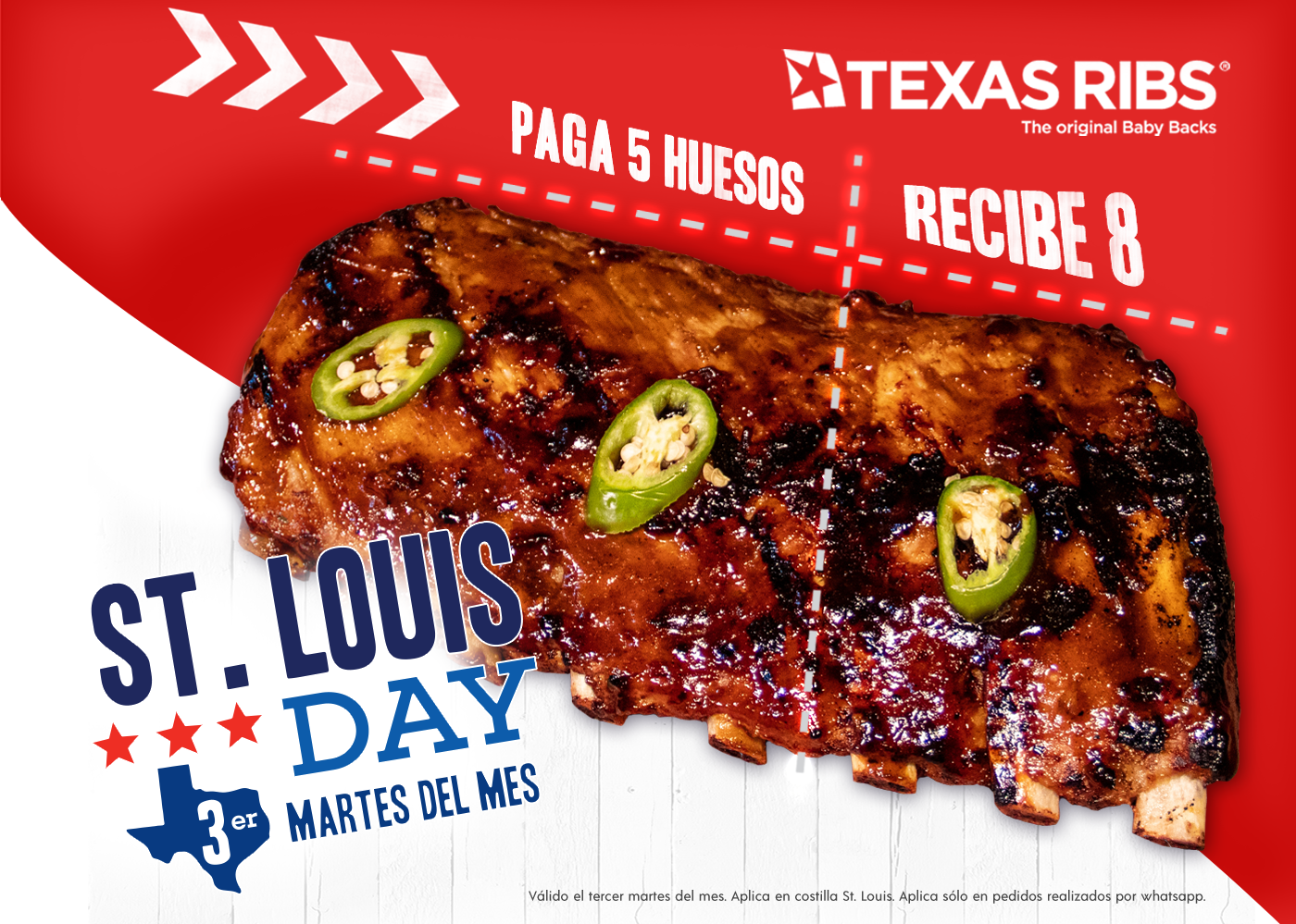 ¡Día de la costilla St. Louis!